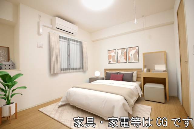 居室・リビング　洋室【家具・家電はＣＧ】