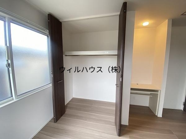 収納　クローゼット！