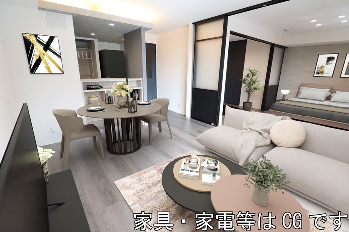 居室・リビング　ＣＧ写真です