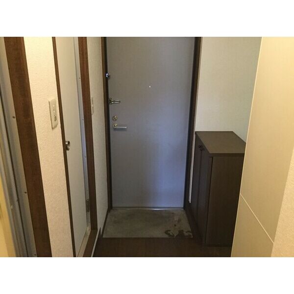 玄関　掲載写真は同型モデルを掲載しており実際のお部屋と仕様等が異な