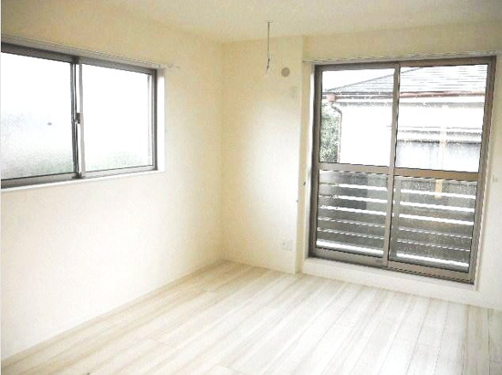 居室・リビング　8.0帖のきれいな洋室。