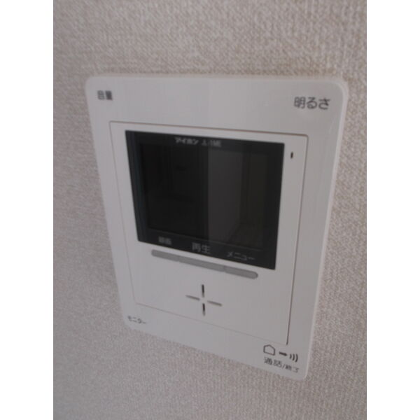 セキュリティ　モニター付きインターホン