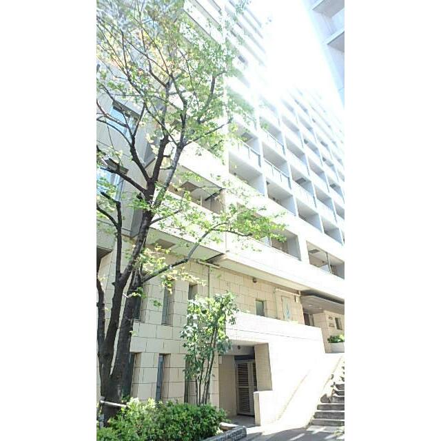 建物外観　鉄骨鉄筋コンクリート造のがっちりとした建物。