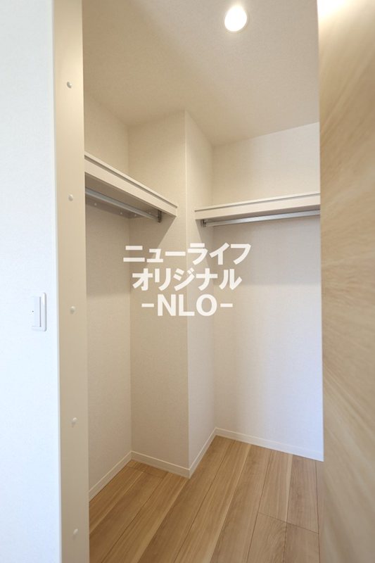 収納　荷物が多い方もすっきり収納できるWIC☆