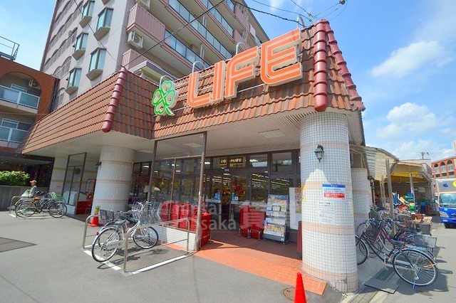 スーパー　ライフ　豊里店（スーパー）まで54m