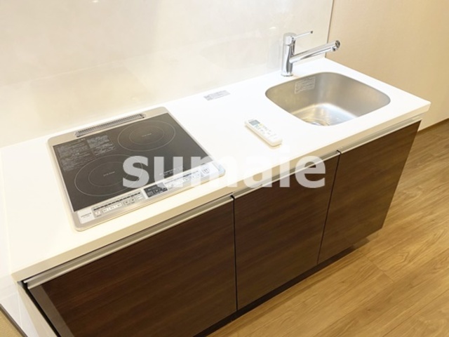 キッチン　IHの2口コンロ、設置済みです！