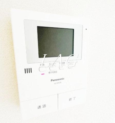 セキュリティ　モニター付インターホンです。