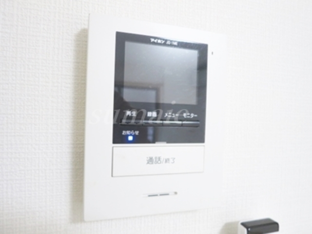 セキュリティ　モニター付きインターホンです。