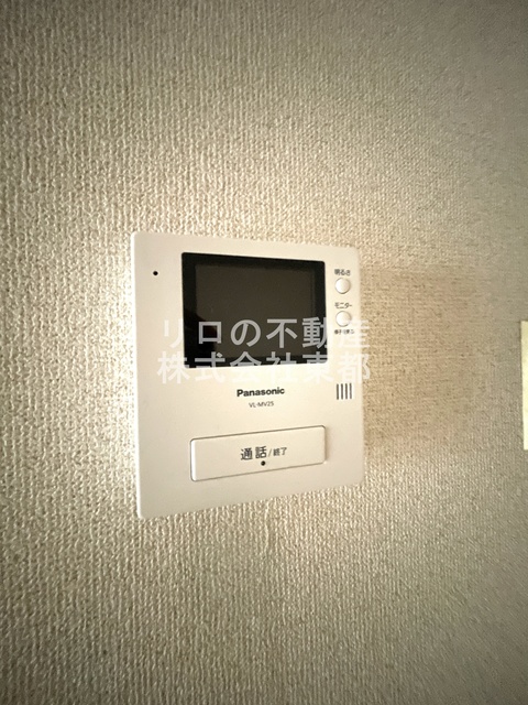 セキュリティ　訪問者が一目で分かるＴＶモニタ付インターホンです！