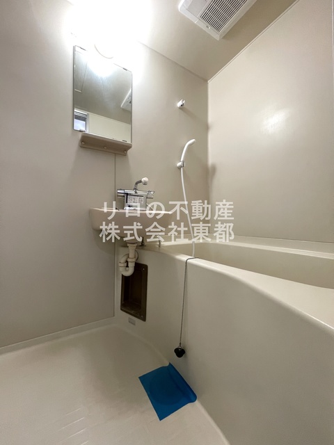 洗面設備　洗面ボウルと鏡もございます☆
