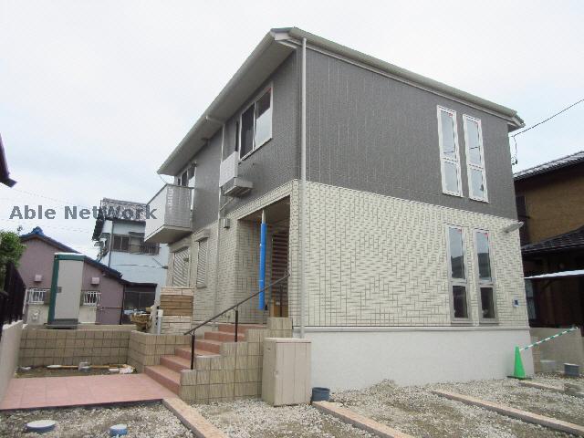 建物外観　建築中