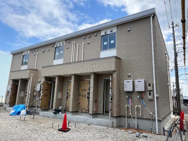 建物外観　建築現場