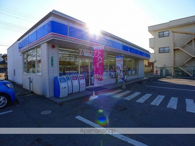 コンビニ　ローソン館林松原店（コンビニ）まで600m