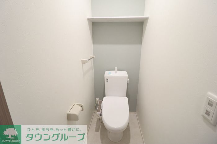 residence歌川町 A棟のトイレ写真