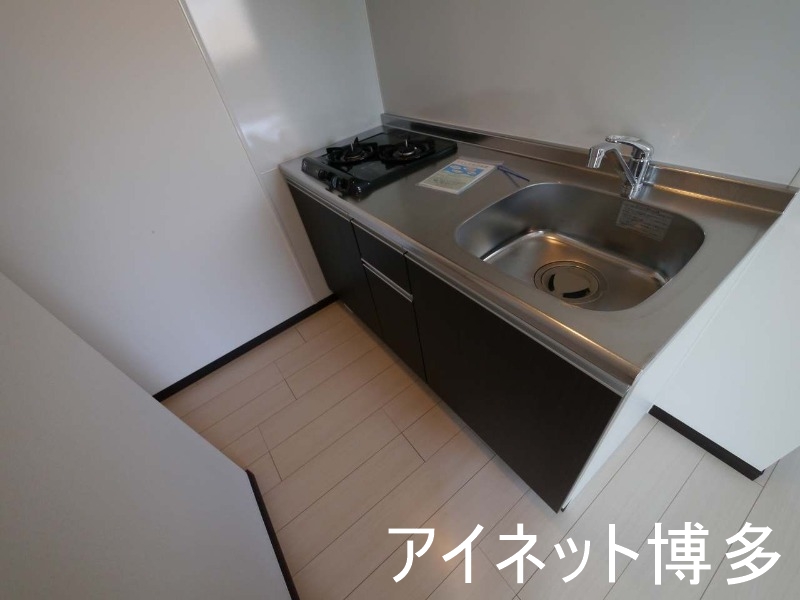 キッチン　綺麗なキッチンで料理がはかどりますね