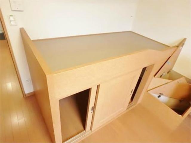 眺望　収納付きベッド