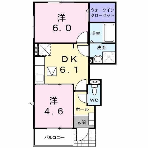 かたかご ヒルズ_間取り_0