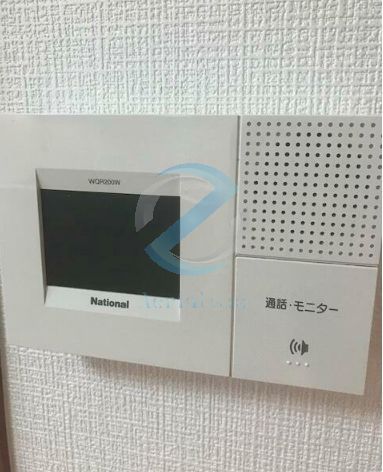 セキュリティ　モニター付きインターホン