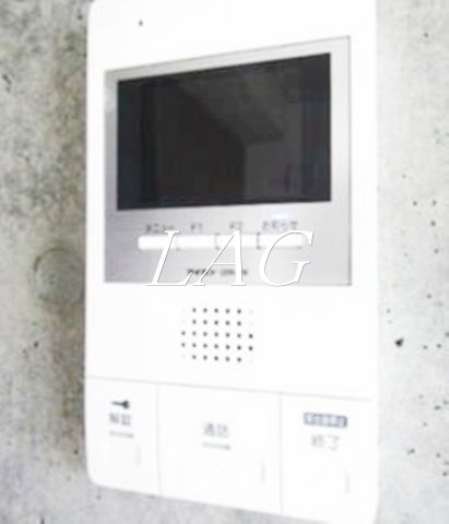 セキュリティ　モニター付きインターホンです。