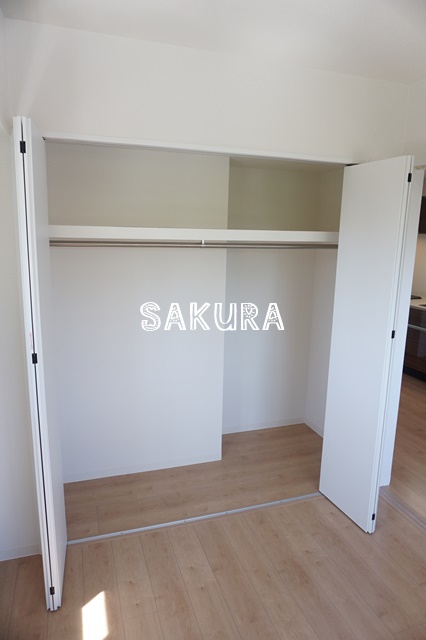 収納　お荷物の多い方でも安心のクローゼット付き♪