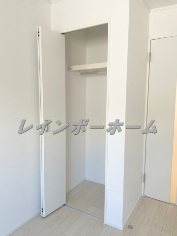 収納　たっぷりとした収納スペースです