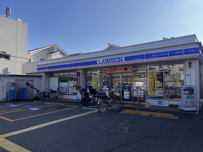 コンビニ　ローソン 西加賀屋四丁目店（コンビニ）まで140m