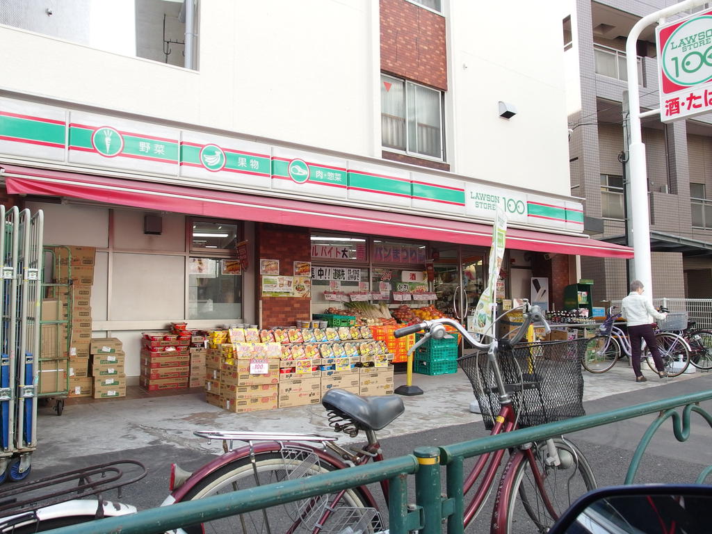 コンビニ　ローソンストア100中野南台店（コンビニ）まで438m