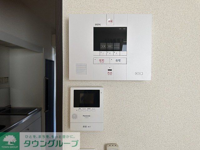 セキュリティ　インターホンです。