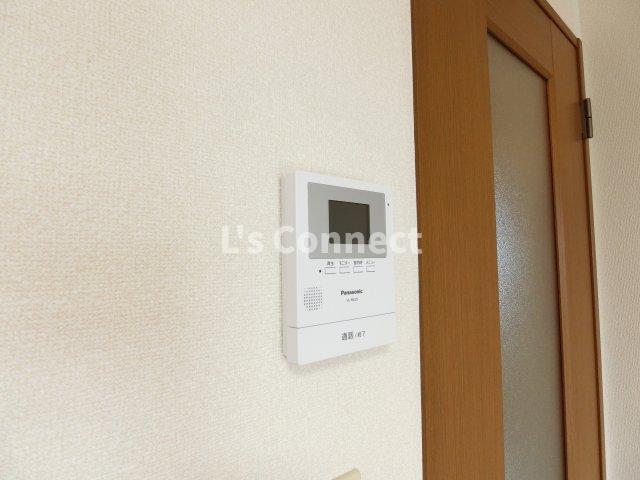 セキュリティ　突然の来客時もＴＶモニターホンでしっかり確認。