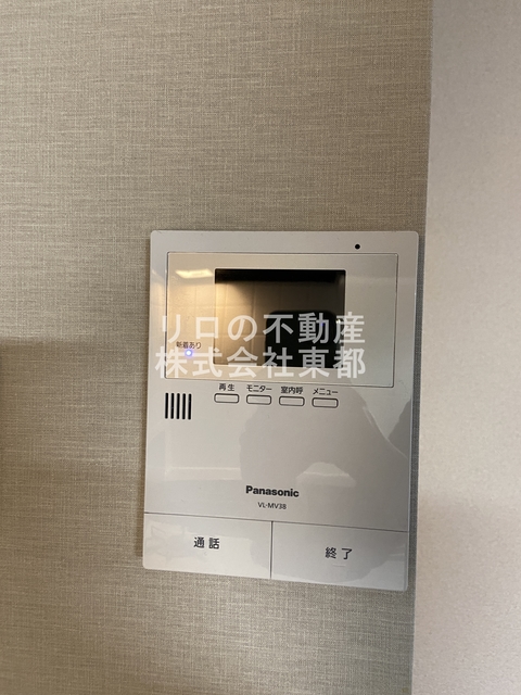 セキュリティ　訪問者が一目で分かるＴＶモニタ付インターホンです！