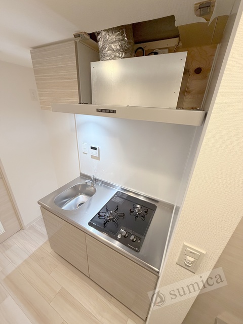 キッチン　２口システムキッチンでお料理楽しく♪♪