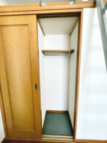 収納　十分な収納スペースがあります
