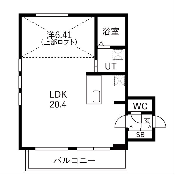 ピオネロ148の間取り写真