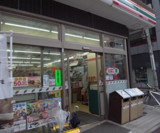 コンビニ　セブンイレブン 中央区新川2丁目店（コンビニ）まで386m