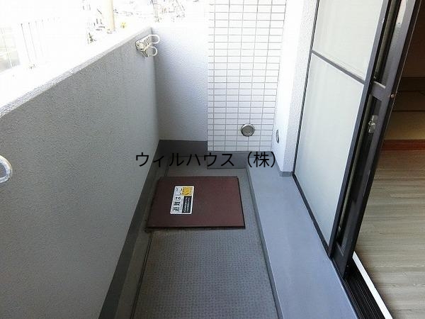 バルコニー　日当たり良好！