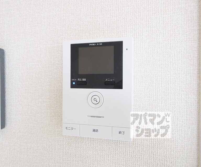 セキュリティ　カラーモニター・