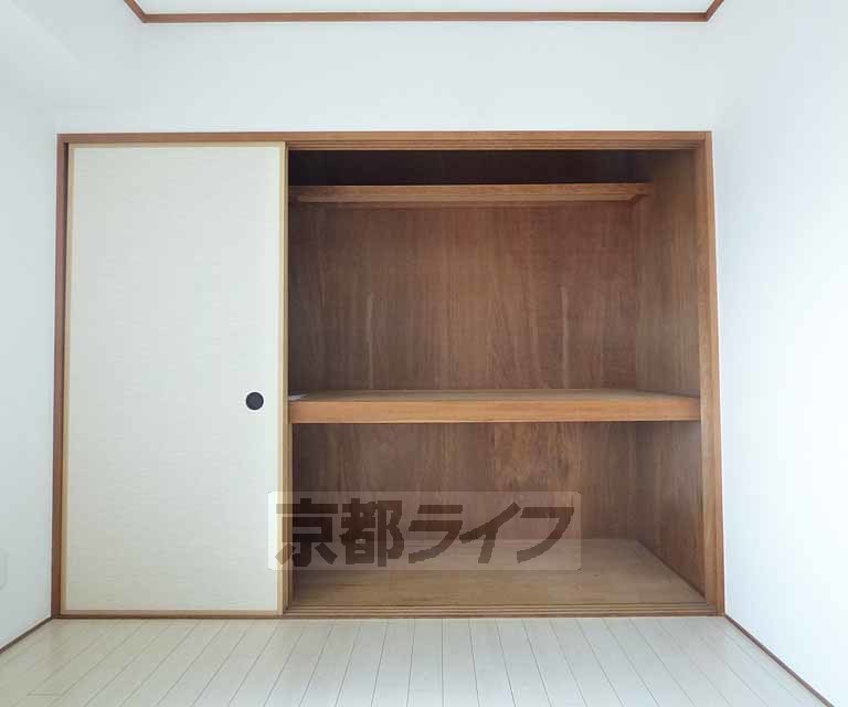収納　広い収納スペースです