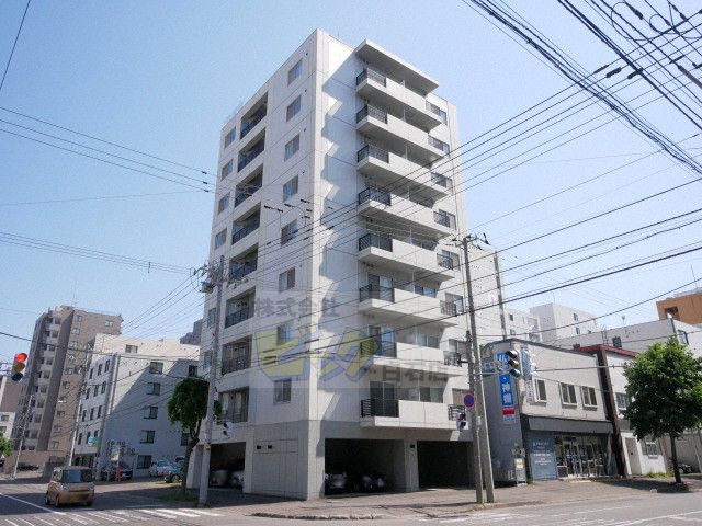 建物外観　人気のエレベーター付き広々１ＬＤＫマンションです♪