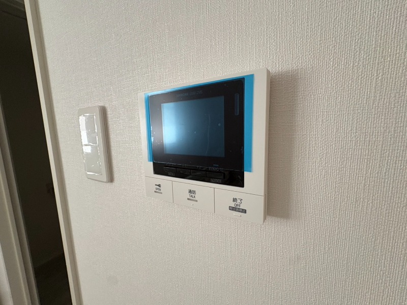 セキュリティ　来客時にはこちらのチャイムが鳴りますよ。