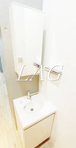 洗面設備　洗面台です。
