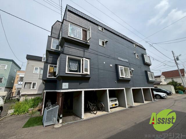建物外観　札幌市北区北２８条西「シャトーメロン」