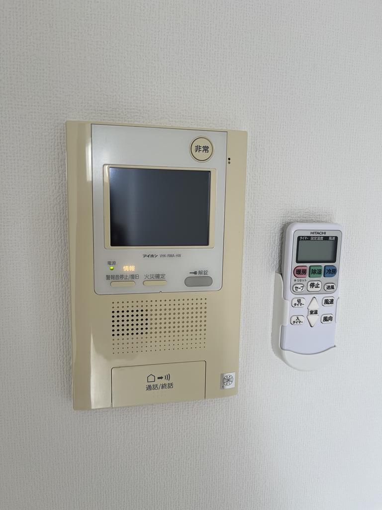 セキュリティ　※同建物別部屋のものを使用