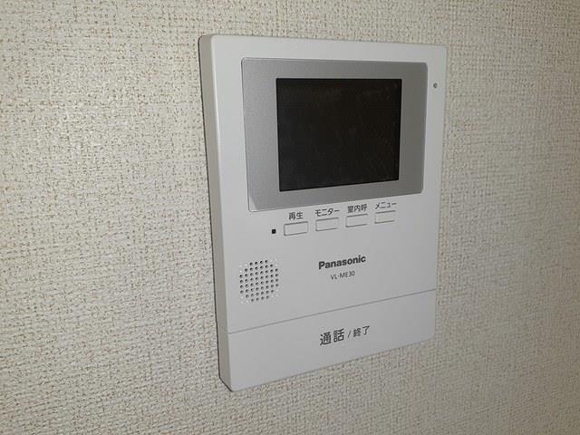 セキュリティ　モニター付きインターホン