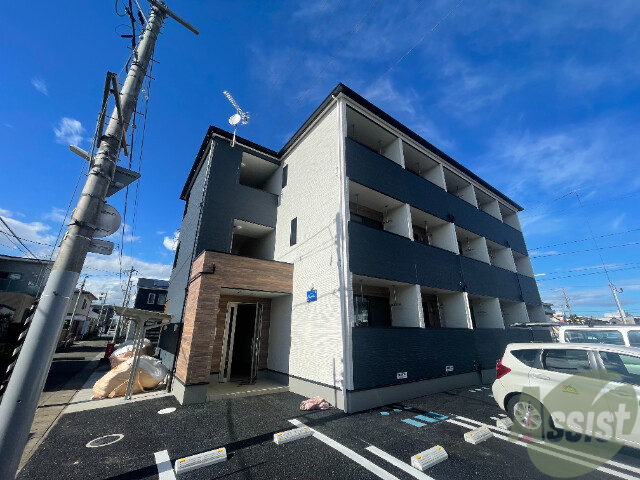建物外観　仙台市宮城野区萩野町２丁目「クリスタルブルー」