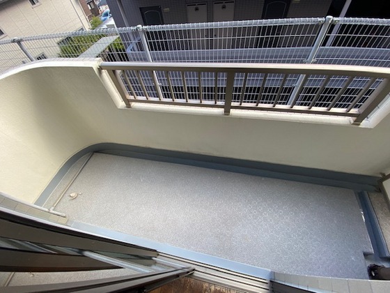 バルコニー　※別部屋の写真です