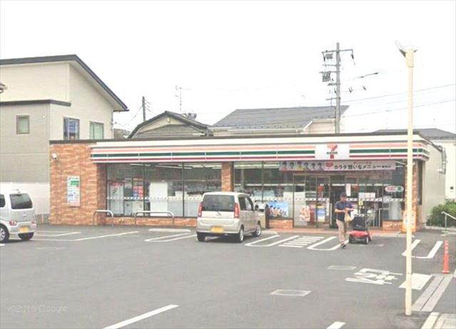 コンビニ　セブン－イレブン上尾二ツ宮店（コンビニ）まで156m