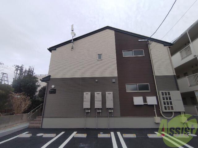 建物外観　仙台市若林区一本杉町「ウエノハイツ一本杉町」
