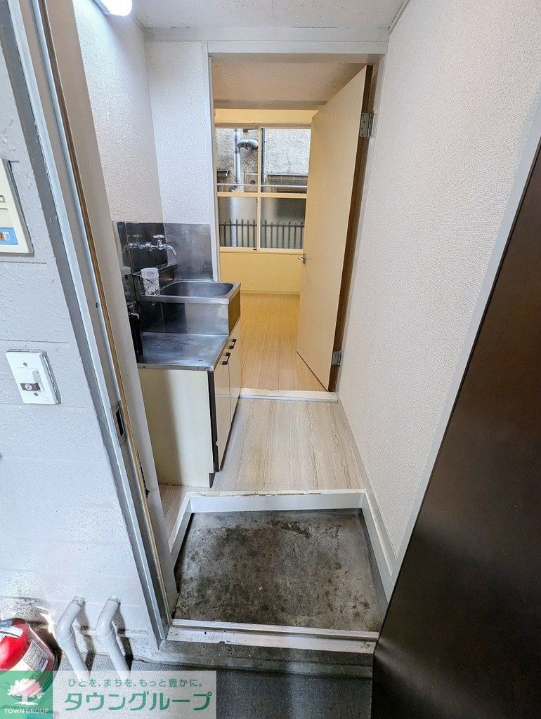 ダイヤモンドハイツの玄関写真