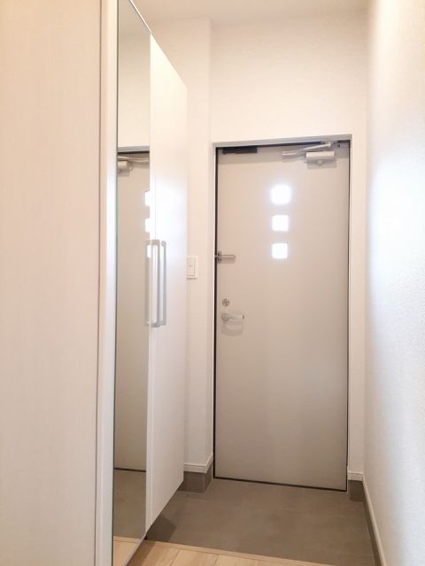 ベルフォーレの玄関写真