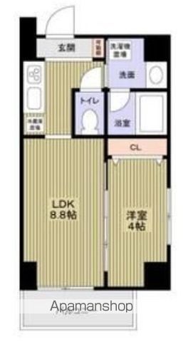 地下鉄谷町線 天満橋駅 徒歩6分 10階建 築2年の間取り写真